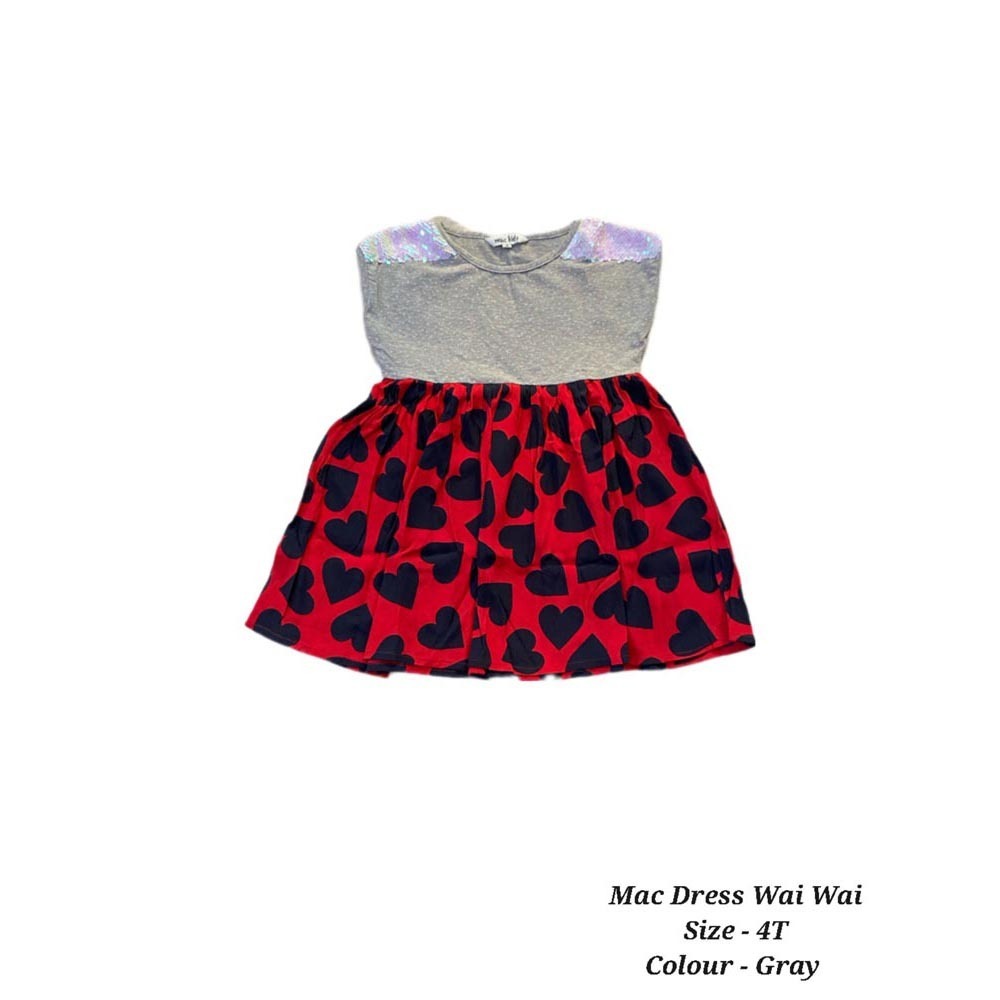 MAC Kids Dress Wai Wai 4T (4 Year-5 Year)