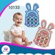 Baby Cele Silicone Rabbit Telephone Teether 1PC Random 10133