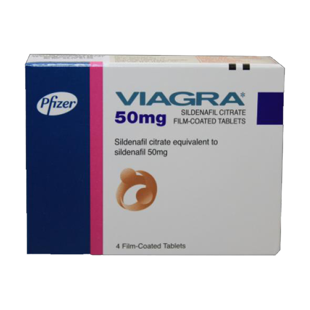 Viagra 50MG 4Tablets (Pfizer)