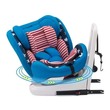 Mommy Lover Gifted Baby 360 Ergonomic Design Car Seat Blue