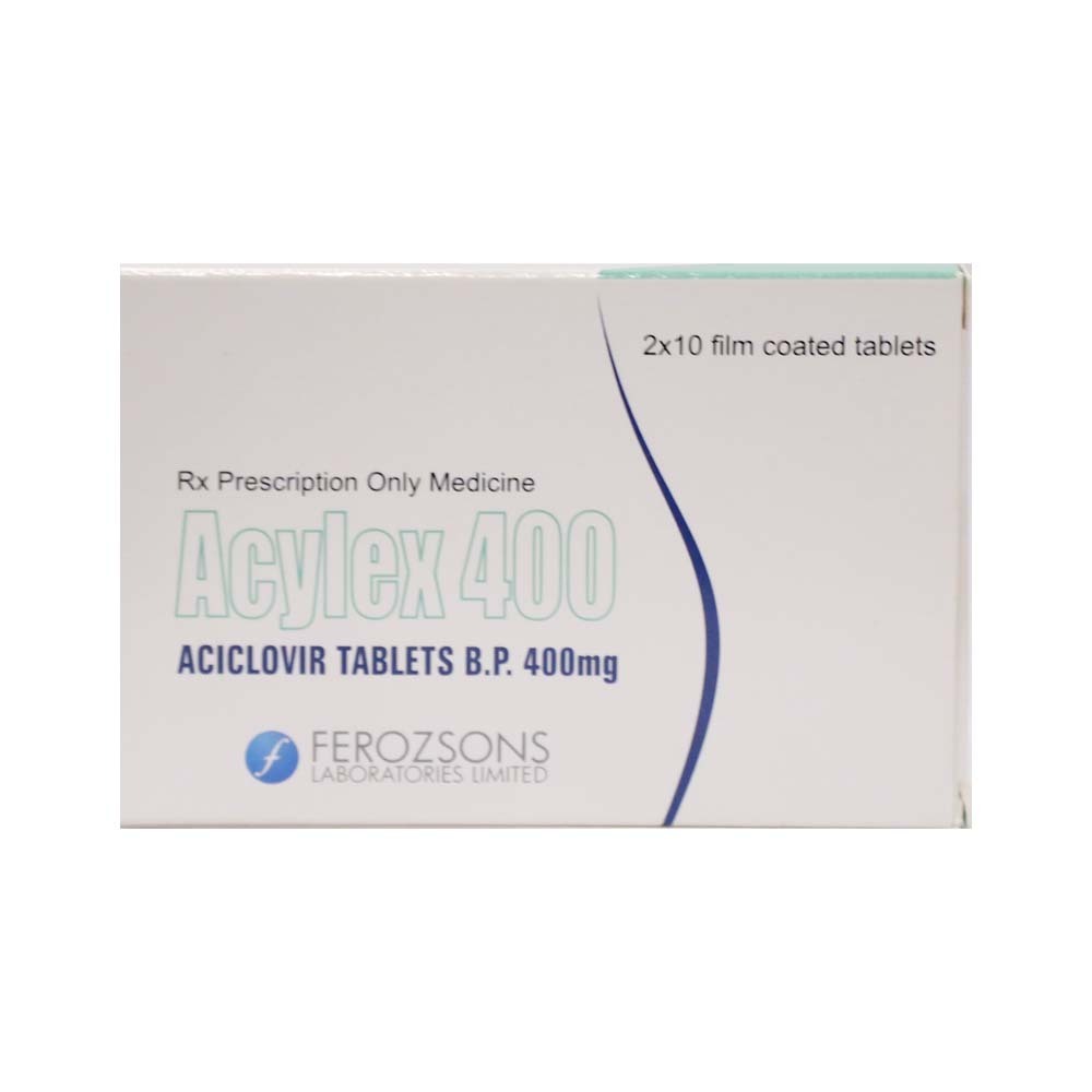 Acylex 400 Aciclovir 400Mg 10PCSx2