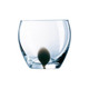 Luminarc Drip Noir O/F Tumbler 31Cl E5232