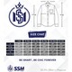 Oxford Shirt Long Sleeve SSM-O-P-L-063 (Dark Blue) Large