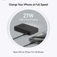 Anker MagGo Power Bank 10K Qi2 15W Ultra-Fast Magnetic Charging With Smart Display - A1654P12  Black