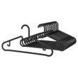 SPRUTTIG Hanger Set Black