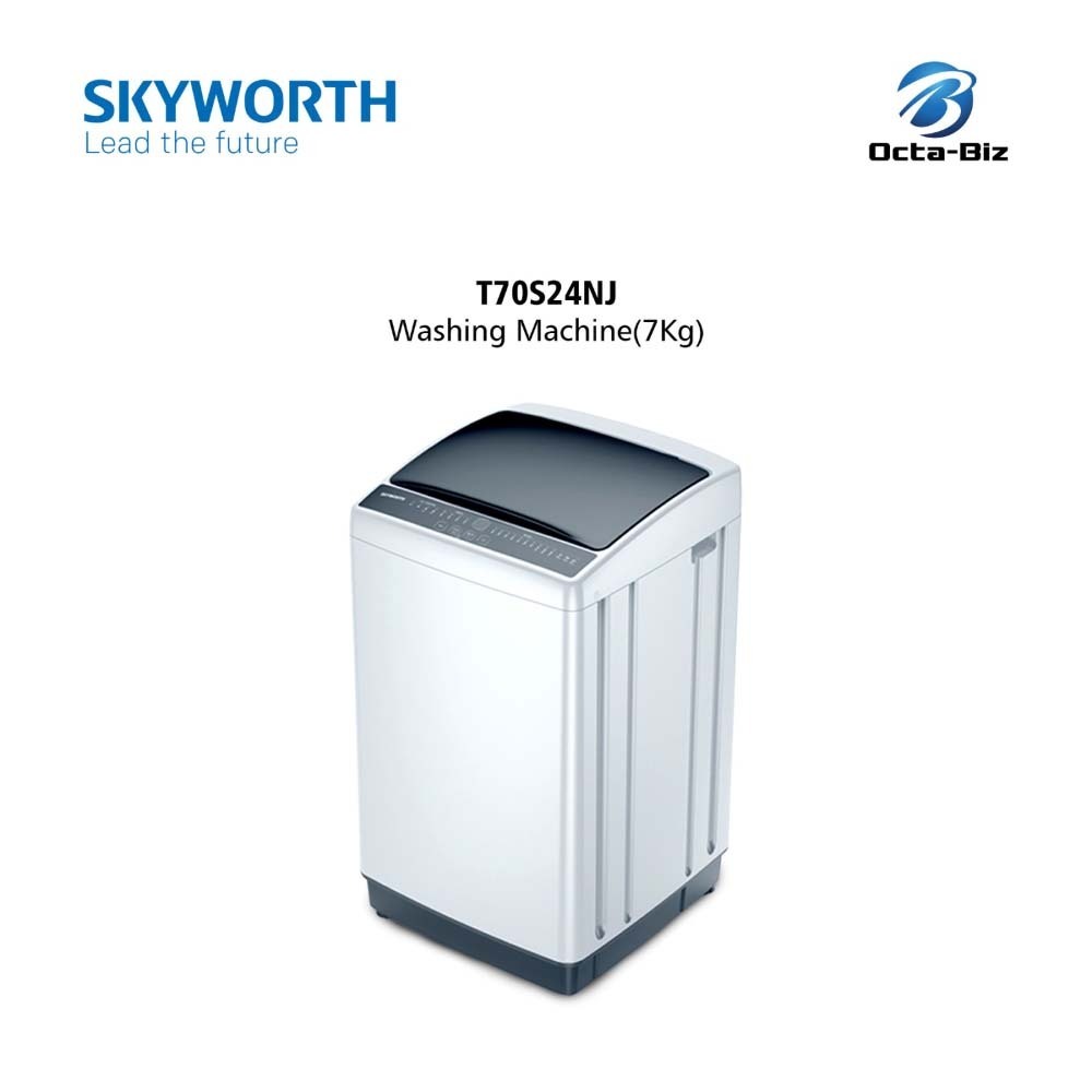 SKYWORTH Washing Fully Auto (7 kg) White T70S24NJ