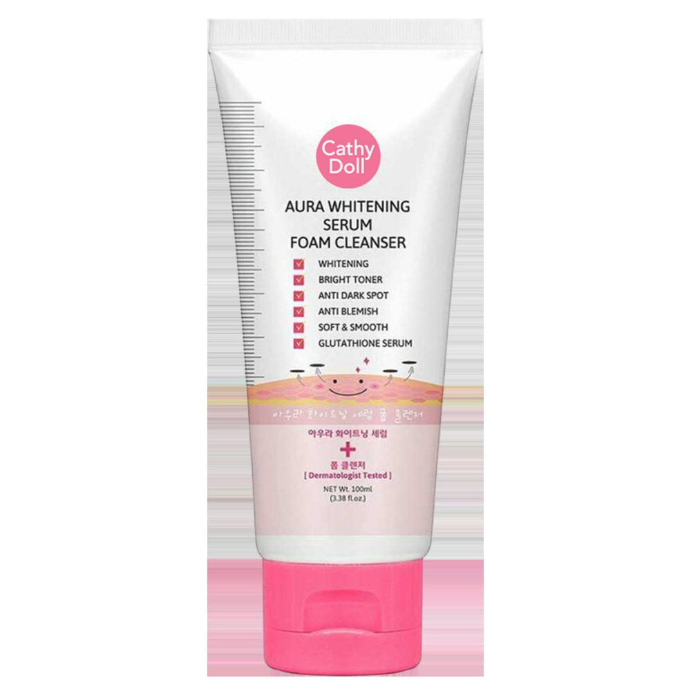 Cathy Doll Aura Serum Foam Cleanser (100ML)