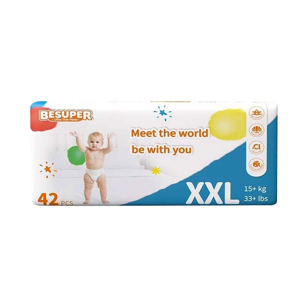 Be Super Baby Diaper 2XL  White