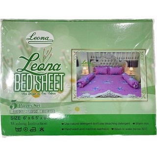 Leona Bed Sheet Double (6' x 6.5' x 9") L Double 356