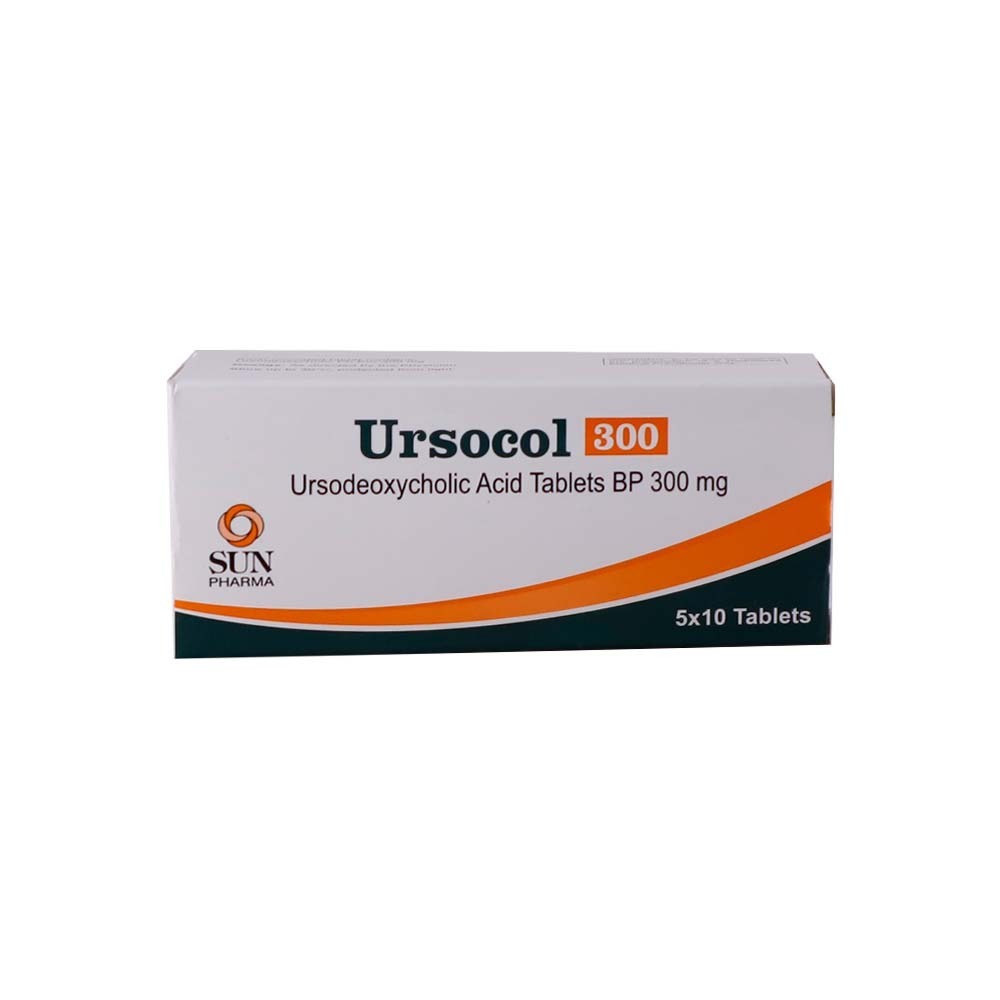 Ursocol 300 Ursodeoxycholic Acid 10PCS