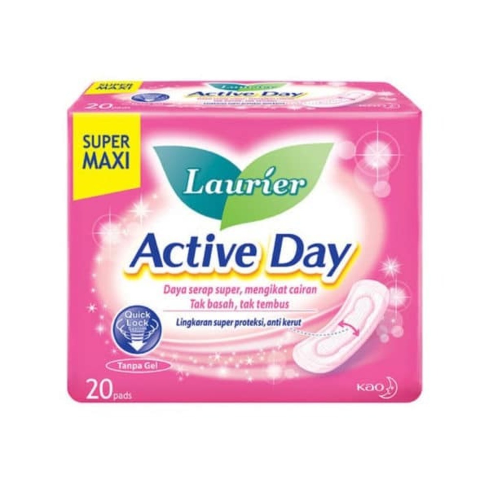 Laurier Pantyliner Daily Active 20PCS