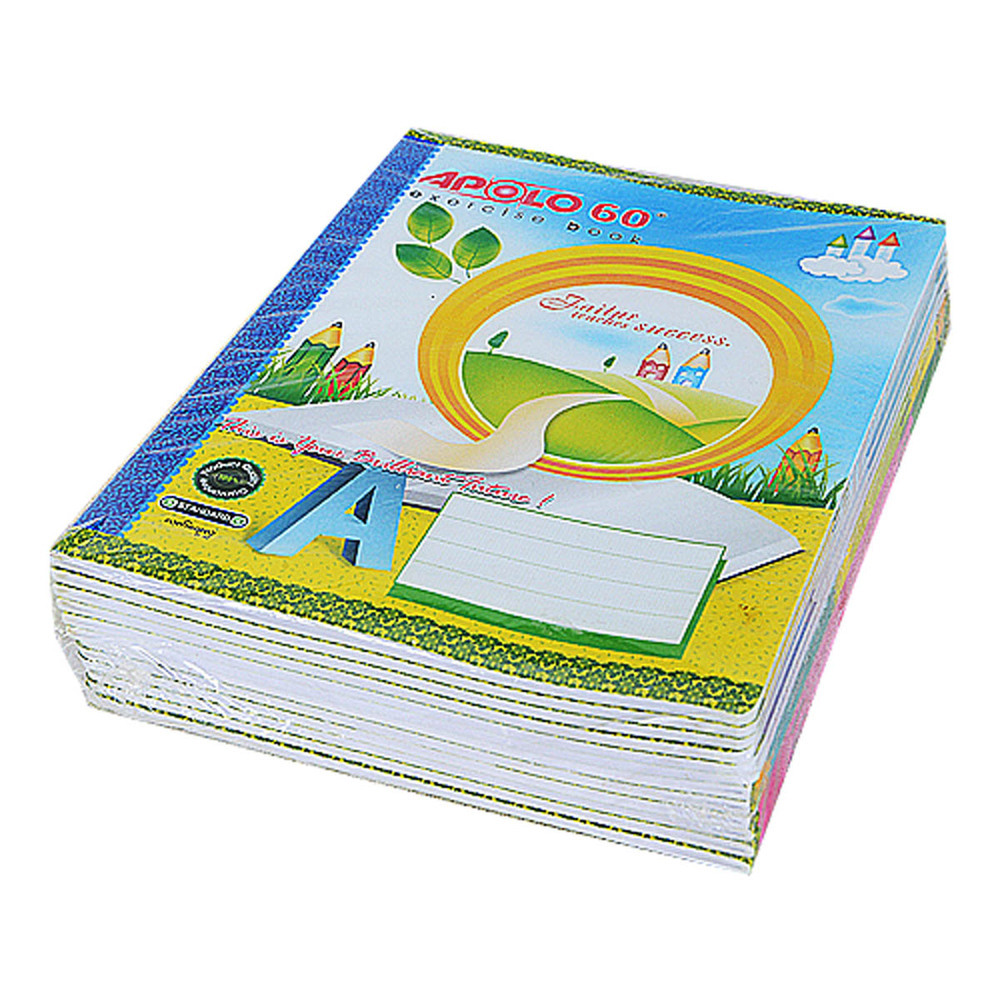 Apolo Double Line Book 60G P-80 12PCS(Standard)