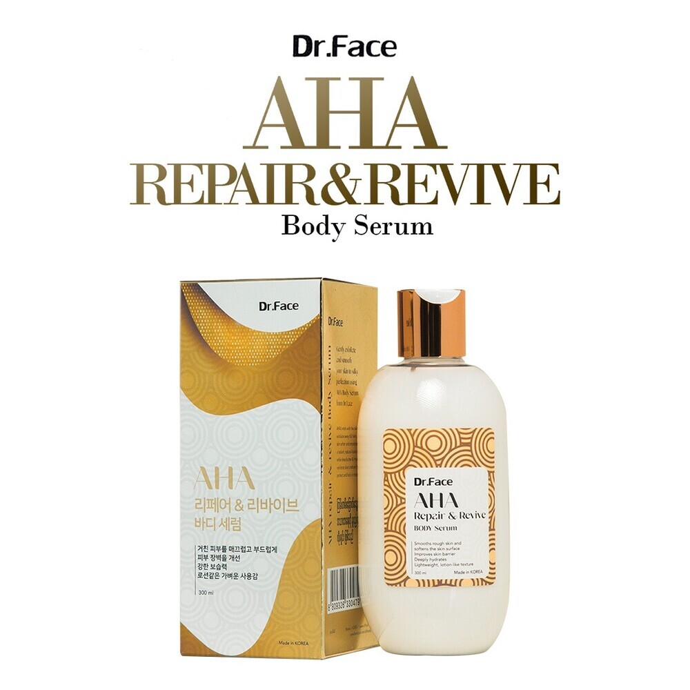 Dr.Face AHA repair & revive body serum 300 ML