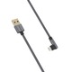 Verbatim L - Shaped Lightning Cable (Grey)