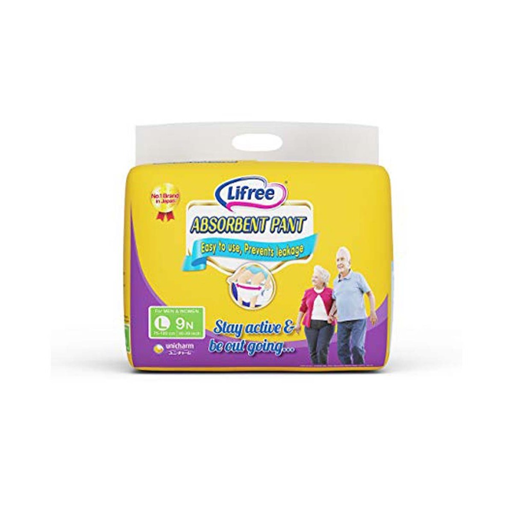 Feel Free Thin-Pants Adult Diaper L-Xl 10PCS