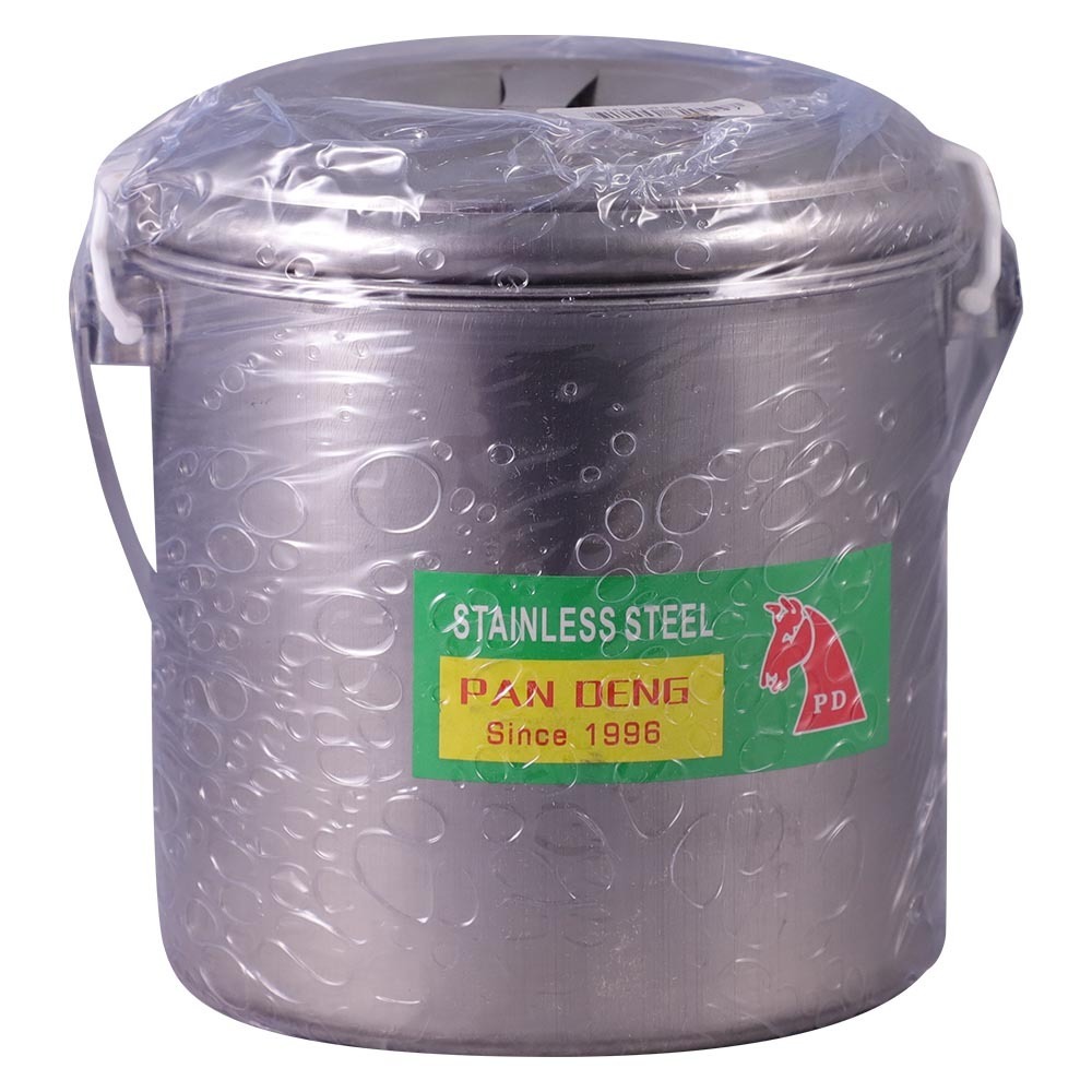 Steel Lift Pot With  Handle 14CM