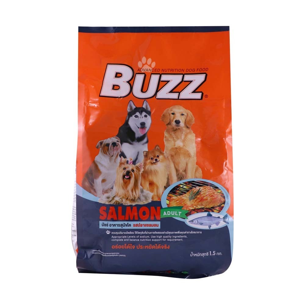 Buzz Dog Food Adult Salmon 1.5KG