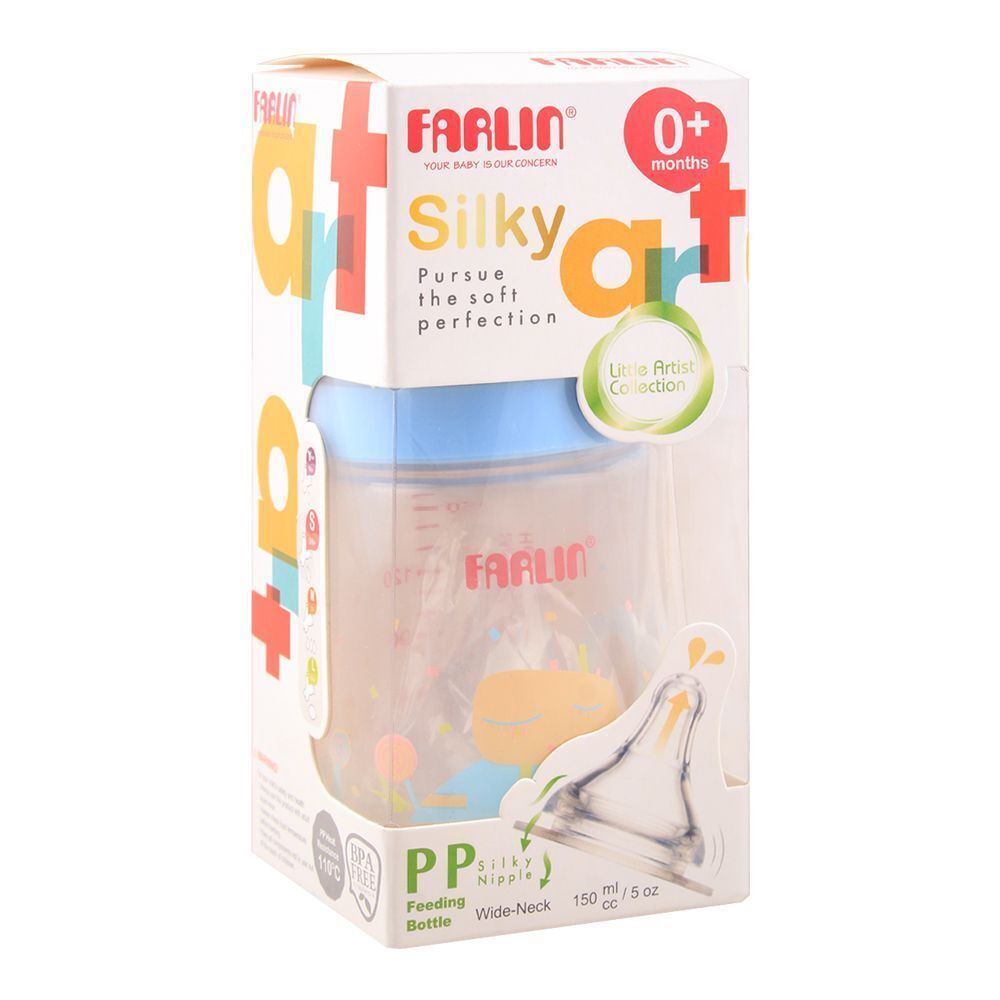 Farlin Silky Wide Neck Feeding Bottle PPSU 270ML AB-92009(B)