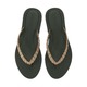 Grendha Todo Dia Glam Ad Flip (No-8) Bronze/Green 119032BF18008