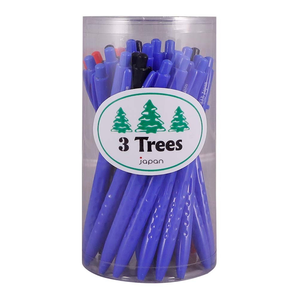 3 Trees Ball Pen 30PCS TR 5-2 (Blue)