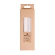 City Selection Paper Straw 20CM 30PCS White