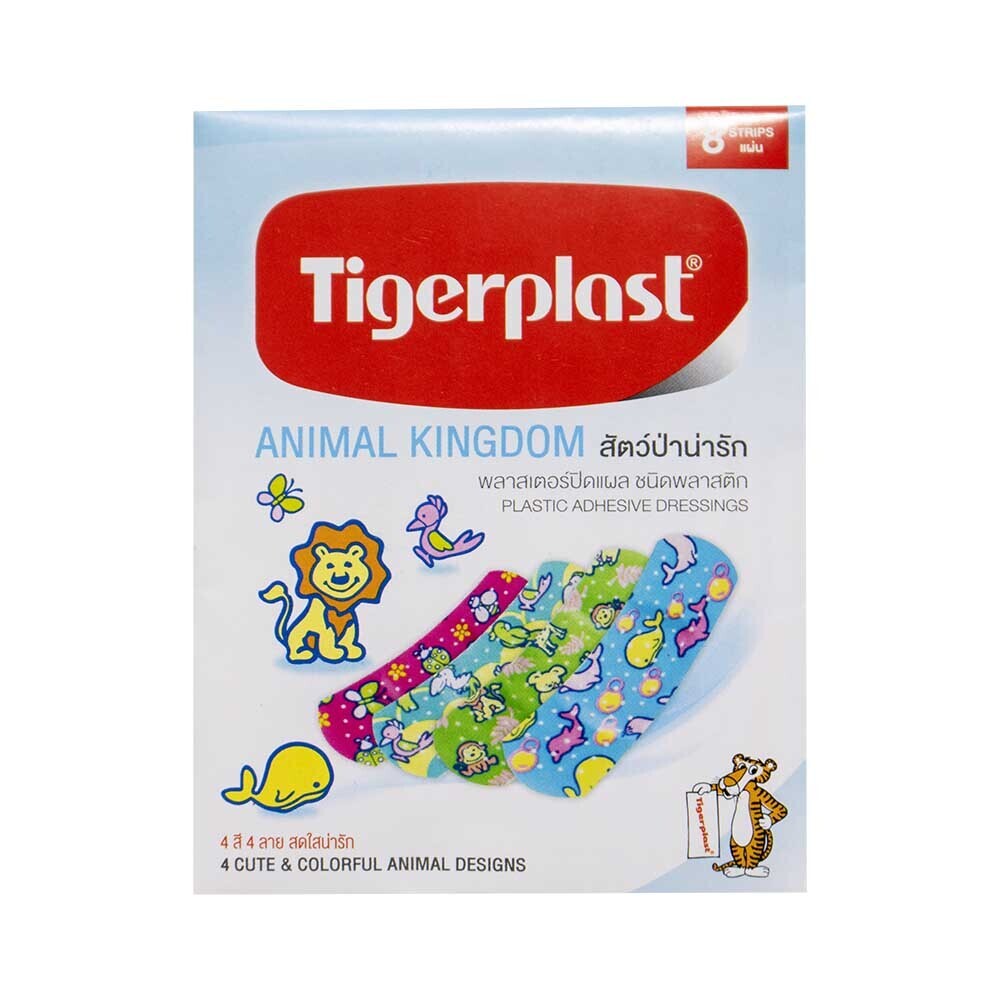 Tigerplast Animal Kingdom Plaster 19x56MM 8PCS