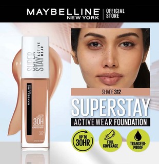 Maybelline Super Stay 30H Active Wear Foundation 30ML 120