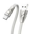 U57 Twisting Charging Data Cable For Type-C/White