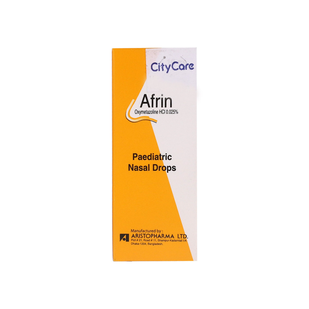 Afrin 0.025% Paediatric Nasal Drops 10ML