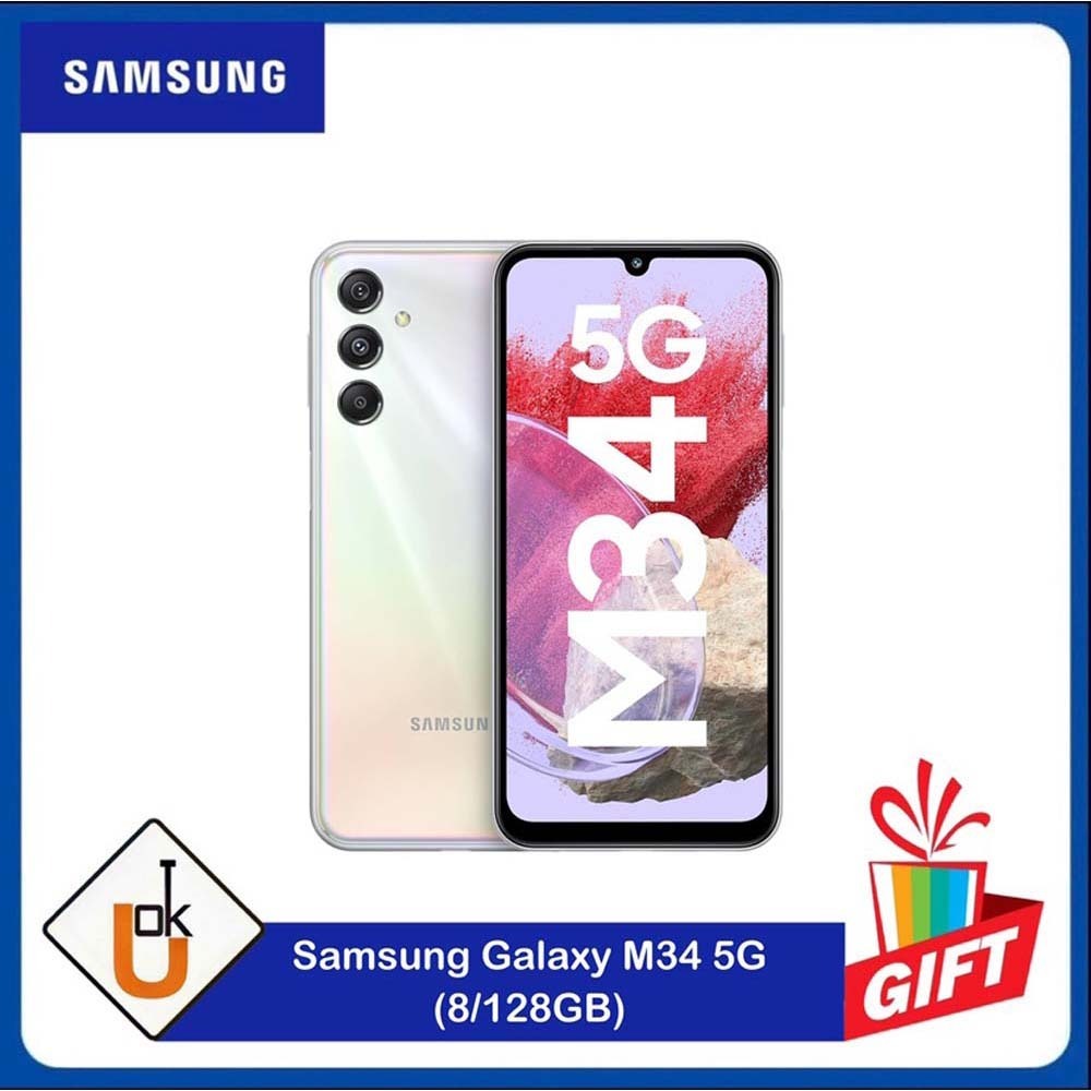 Samsung M34 5G (8/128GB) Silver