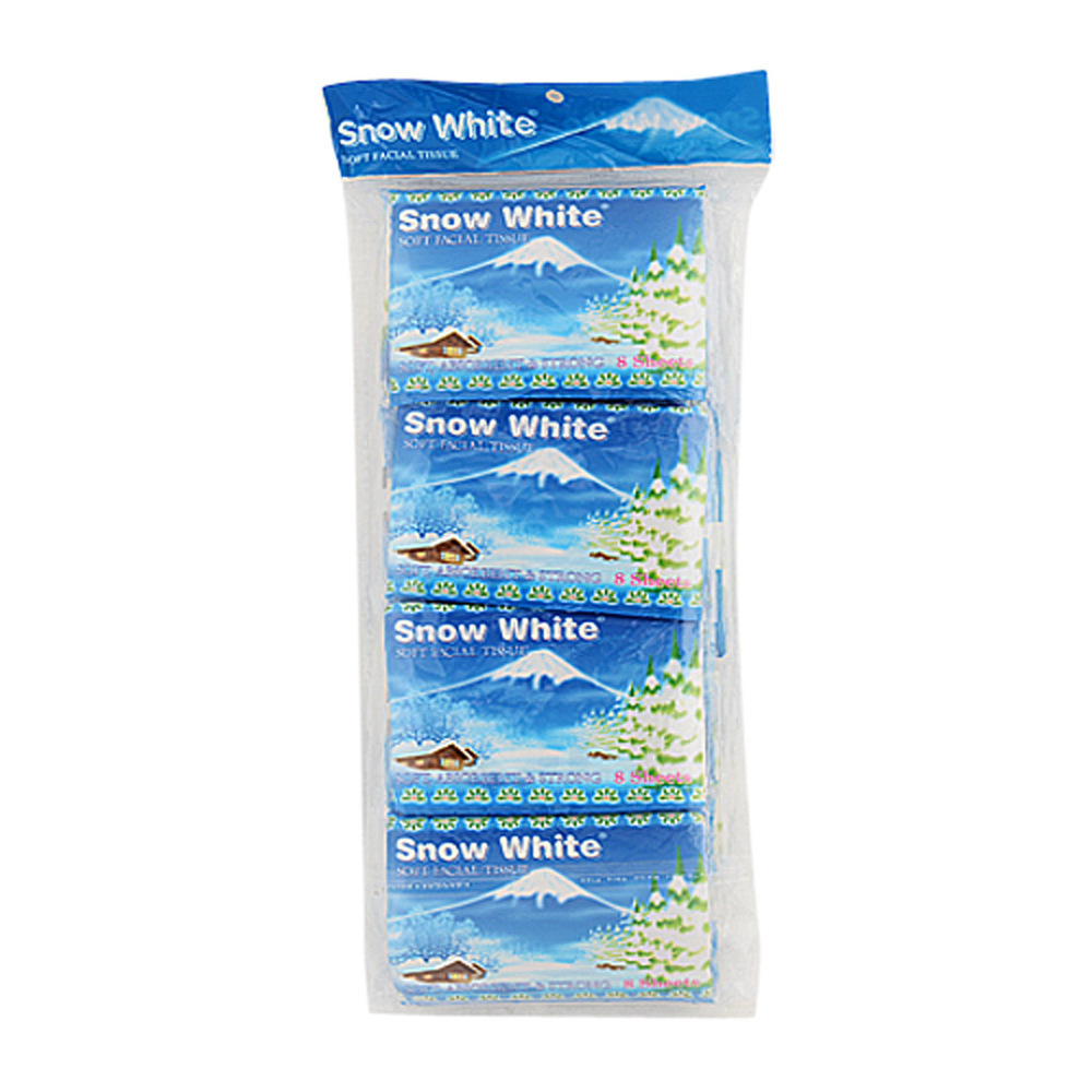 Snow White Pocket Tissue 2Ply 16PCS