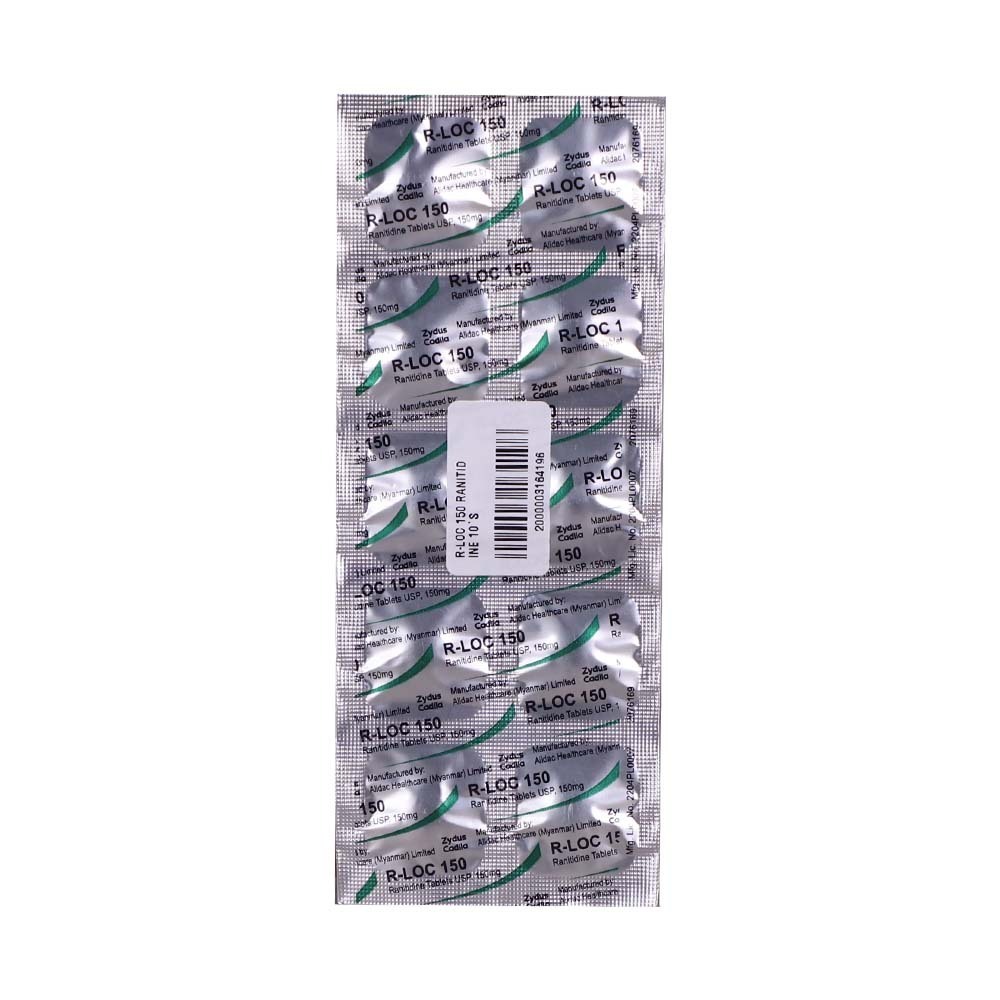 R-Loc 150 Ranitidine 10PCS