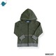 Max & Mia Unisex Hoodie MM1107 Green Extra Small