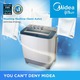 Midea Washing Machine Semi_Auto (MTC100-P1101Q)