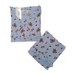 Bambi Women Night Wear Cotton Oneset Blue AA0041 XL