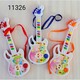 Baby Cele Flash-Light Melody Toy Guitar Guitar (Big) Red 11326