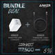 Anker PowerLine Select USB-C Cable with Lightning connect + Anker 40W 2PD Charge (White) Nano Pro