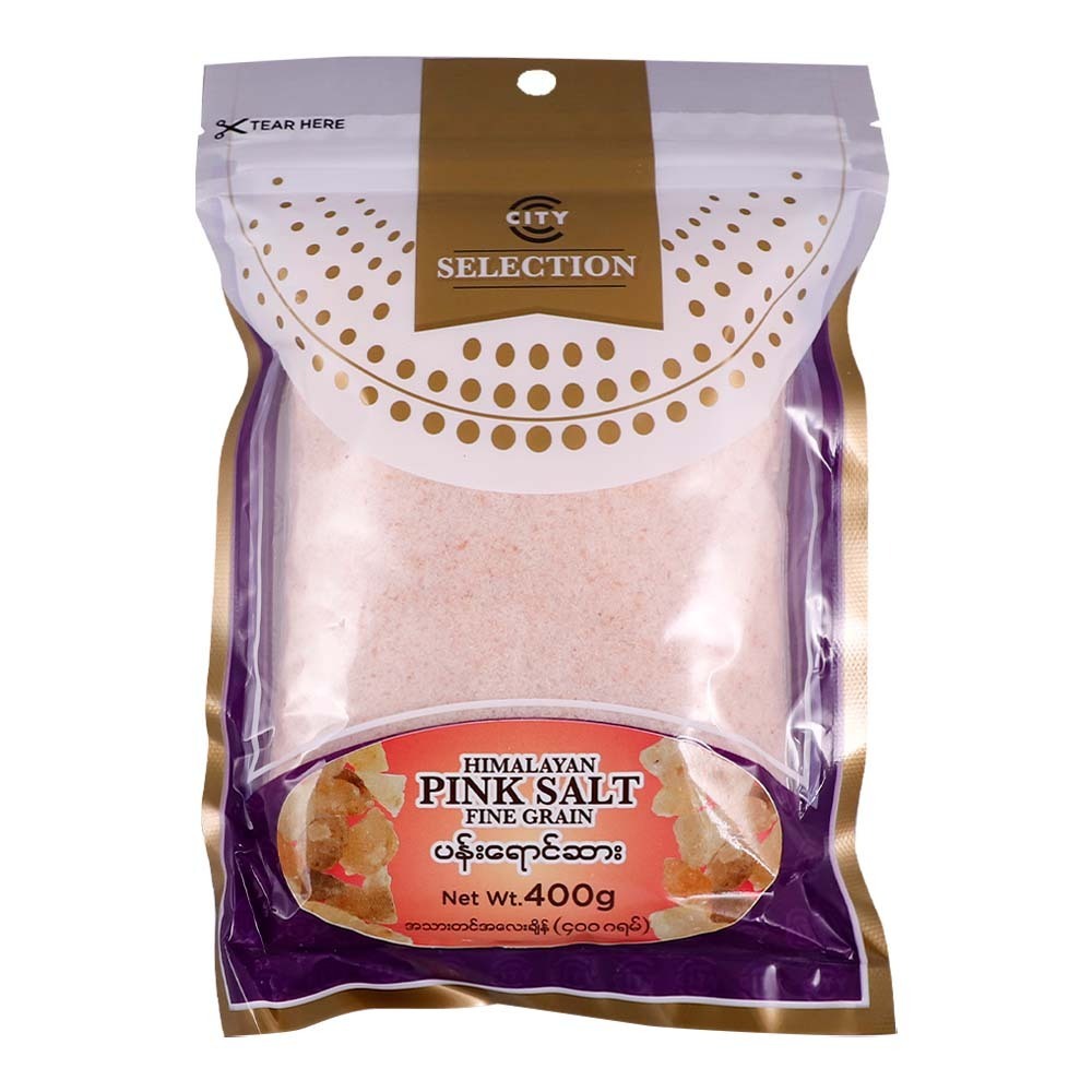 City Selection Himalayan Pink Salt Fine Grain 400G