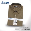 Oxford Shirt Short Sleeve SSM-O-P-S-059 (Moss Green) 4 Extra Large