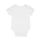 Te Te & Ta Ta Short Romper Short Sleeves White 3-6 Months (3Pcs/1Set) KRP-S104