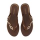 Grendha Essencial Rast Ad Flip (No-7) Coffee Brown
 119105BH93307