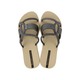 Ipanema Diversa Mais Slide Ad (No-7) Beige/Metallic Black 127241BH46107
