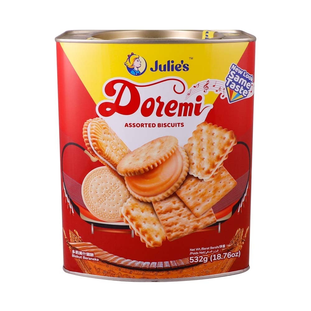 Julie`S Doremi Biscuits Asst 533G