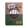 Natural Myanmar White Chalk 3 Packs (18 Sticks)