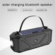 Outdoor Stereo Wireless Speaker Box With Flashlight Solar Power Charging SPK0000811