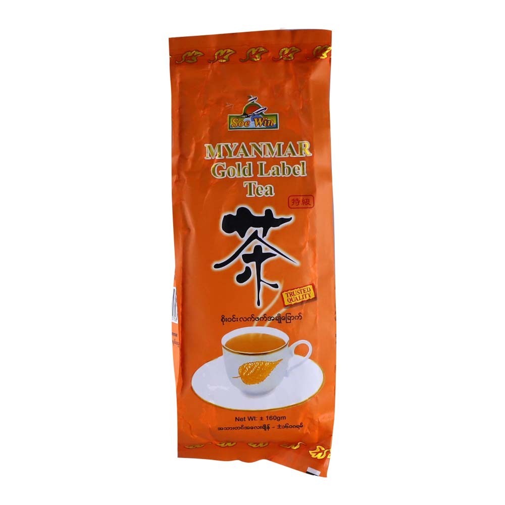 Soe Win Myanmar Gold Label Tea 160G (Orange)