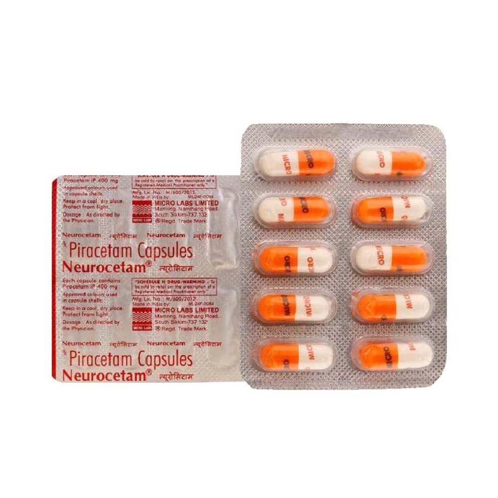 Neurocetam 400 10Capsules