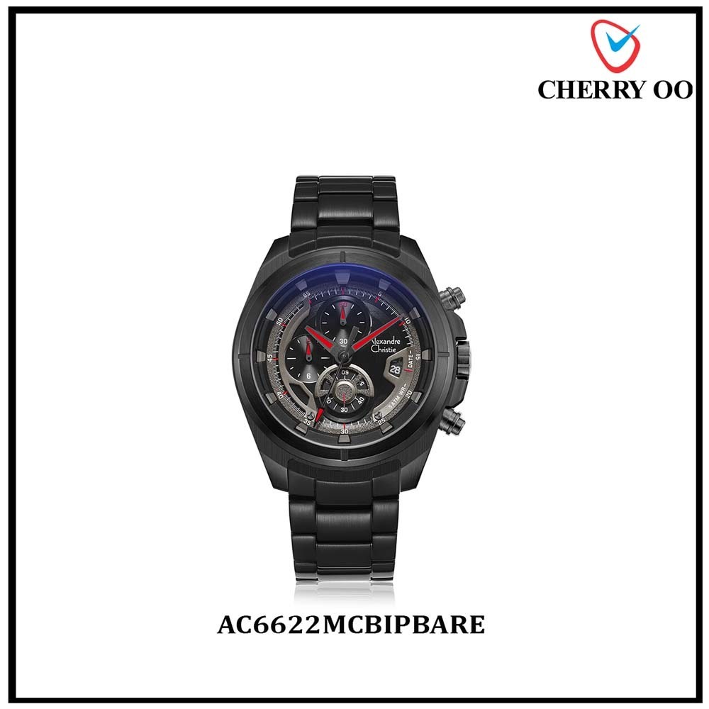 Alexandre Christie Men Watch AC6622MCBIPBARE  Cherry Oo