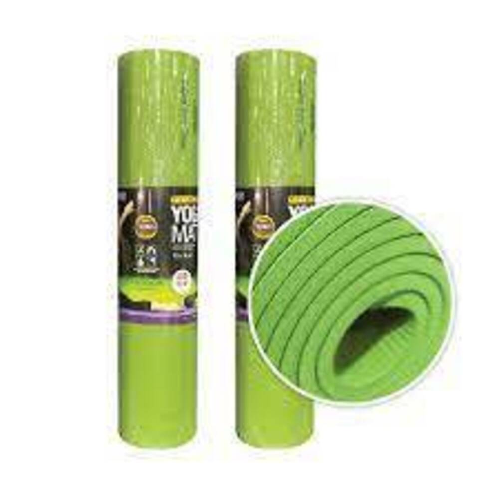 MAT211 Lock & Lock Tpe Yoga Mat Rectangular 61x183 (Green)