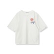 241201003 Bossini Ladies T-Shirt SS 24-1/2 White ( M )